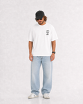 Camiseta blanca DEIPARII, frente